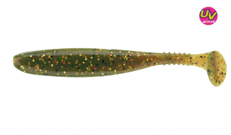 Naluci pescuit rapitori - Shad Daiwa D FIN 12.5 cm, 5 buc / plic, UV real motor oil