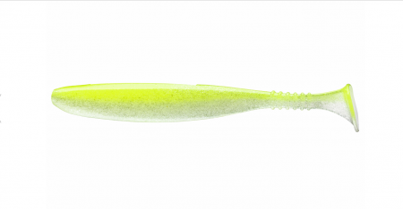 Naluci soft - Shad Daiwa D FIN 15 cm, UV lime pearl, 3 buc / plic