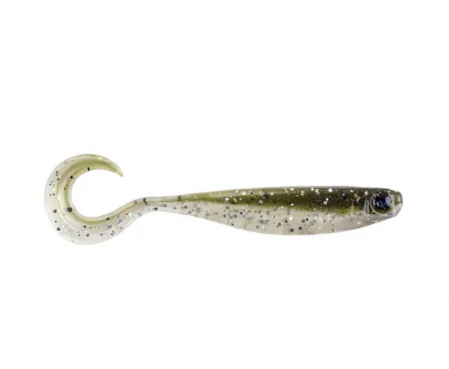 SPORTURI - Shad Mustad Mezashi curly tail minnow 9 cm, togoro, 6 buc / plic