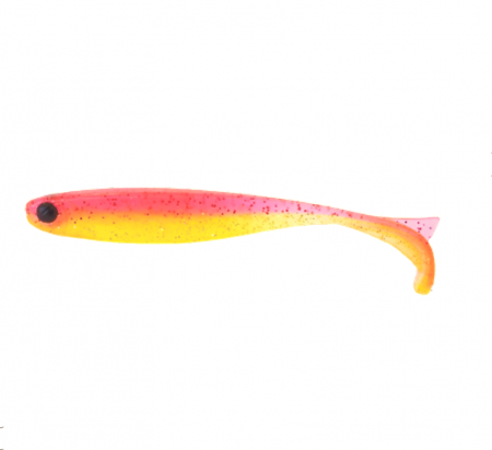 Naluci pescuit rapitori - SHAD MUSTAD MEZASHI TAIL MINNOW 7,6 CM SHOCKING PINK, 6 BUC / PLIC