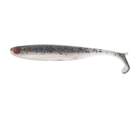 Naluci pescuit rapitori - SHAD MUSTAD MEZASHI Z MINNOW 8,8 CM BLUE DOT SARDINE, 6 BUC / PLIC