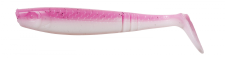 SPORTURI - SHAD RON THOMPSON PADDLE TAIL 8 CM/3,5G UV PINK WHITE, 4 BUC / PLIC
