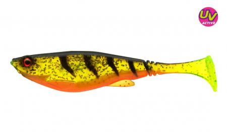 Naluci pescuit rapitori - Shad Daiwa Prorex belly, 6 cm, 4 buc / plic, ghost firetiher