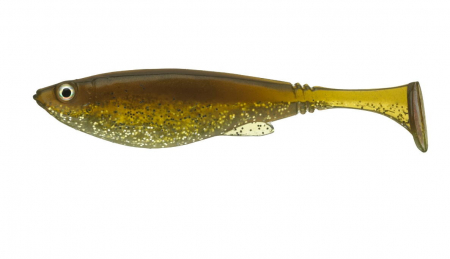 Naluci pescuit rapitori - Shad Daiwa Prorex belly, 6 cm, 4 buc / plic, golden shiner