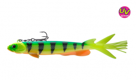 Naluci pescuit rapitori - SHAD DAIWA PROREX V-MARLEY PELAGIC 21CM/80G/FIRETIGER