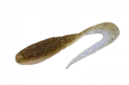 SPORTURI - Shad Jackall Rhythm grub, 6 cm, prism shad, 4 buc / plic