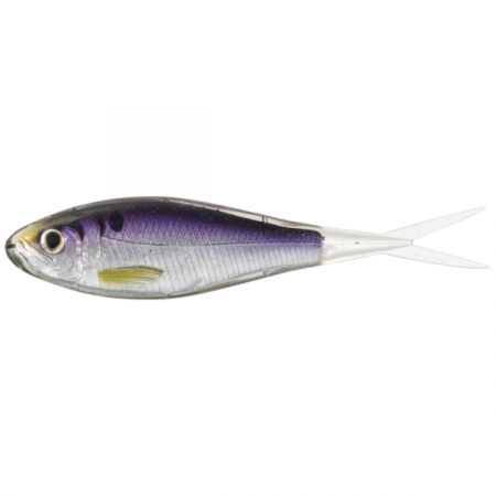 SPORTURI - SHAD LIVE TARGET SKIP SHAD SHAD SOFT JERKBAIT 9CM 207 SILVER/PURPLE, 4 BUC / PLIC