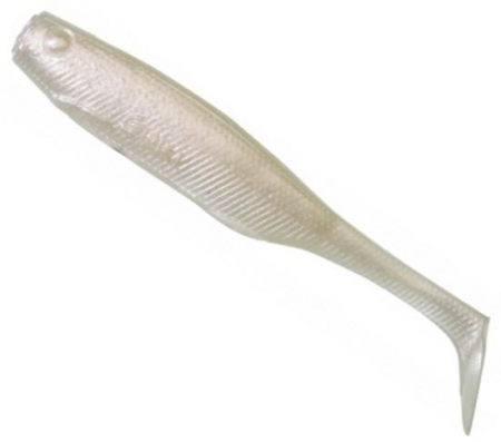 SPORTURI - SHAD GUNKI PEPS 9 CM, WHITE FLASH 5 BUC / PLIC