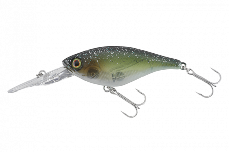 SPORTURI - Vobler Jackall Soul Flat 58SF SP 5.8 cm, 6.8 g, SK dark thunder clear bait