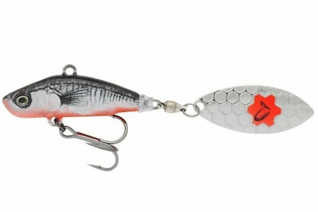 Spinnertail - SPINNERTAIL SAVAGE GEAR 3D STICKLEBAIT TAILSPIN 8CM/18G BLACK RED