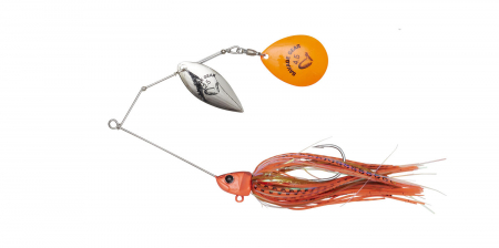 SPORTURI - SPINNERBAIT SAVAGE GEAR DA BUSH 21G SINKING FLUO ORANGE