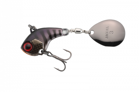 Spinnertail - SPINNERTAIL JACKALL DERACOUP 1/4 OZ MUDDY BLACK