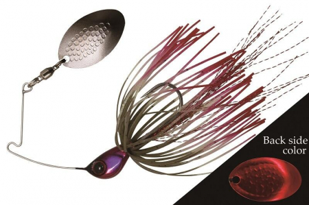 Spinnerbait - SPINNERBAIT JACKALL DERASPIN 1/4 OZ FIRE DIP