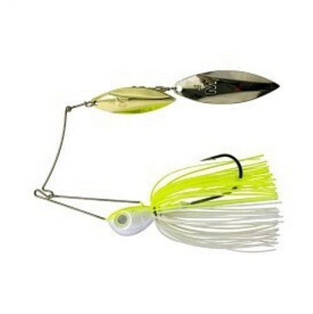 Spinnerbait - SPINNERBAIT MUSTAD ARM LOCK 10 GRAME, CHARTREUSE WHITE