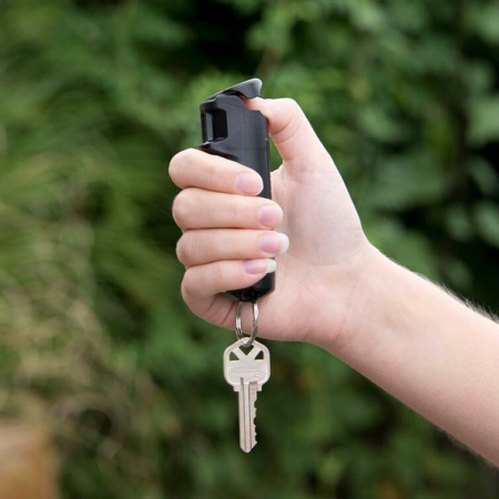 Spray-uri autoaparare - Spray autoaparare cu piper gel sub forma de breloc Sabre 15 g