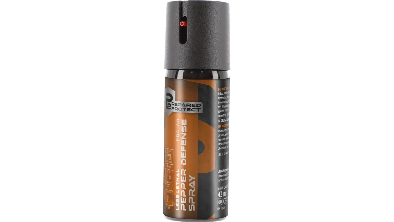 Spray cu piper autoaparare Umarex P2P 43 ml [1]