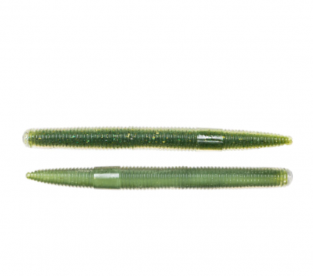 Naluci pescuit rapitori - Live Target stick worm 12.5 cm, 12.7 g, green cream, 8 buc / plic