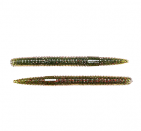 Naluci pescuit rapitori - Live Target stick worm 12.5 cm, 12.7 g, green red, 8 buc / plic