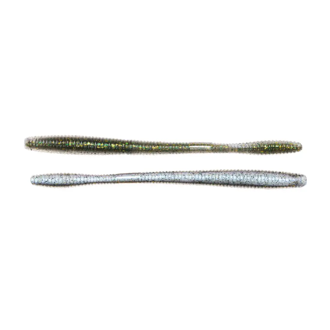 SPORTURI - Live Target straight worm, 14 cm, 14 g, green pearl, 10 buc / plic