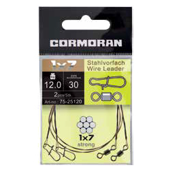 STRUNA RAPITORI 1X7 CORMORAN 20CM/9KG 2BUC/PLIC [0]