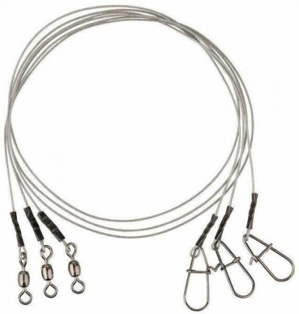 SPORTURI - STRUNA SAVAGE GEAR CARBON49 TRACE, 30 CM, 0.48 MM / 11 KG, 3 BUC/PLIC