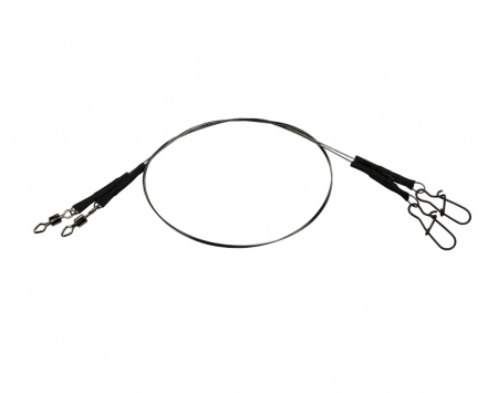 SPORTURI - STRUNA DAM KINK-FREE TITANIUM 30CM/7KG/2BUC