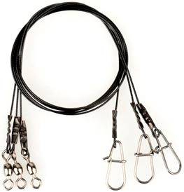 SPORTURI - STRUNA SAVAGE GEAR BLACK7 TRACE 30 CM, 0.45 MM, 11 KG, 3 BUC / PLIC