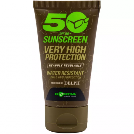 Igiena & accesorii - PROTECTIE SOLARA SPF50+ KORDA SUN SCREEN, 50 ML