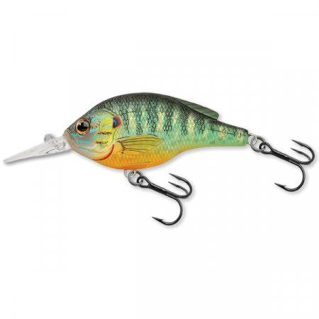 SPORTURI - VOBLER LIVE TARGET SUNFISH CRANKBAIT 5,7CM/7G PUMPKINSEED 100 NATURAL/MATTE