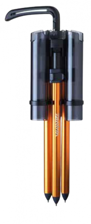 Suport telescopic pentru 3 lansete Daiwa Presso Iprimi, orange, 39-62 cm [1]