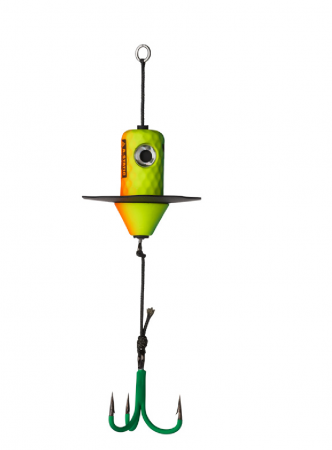 Buzzbaits & chatterbaits - TEASER MADCAT A-STATIC SILENT NR.3/0/17CM/150G FIRETIGER UV