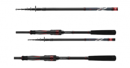 SPORTURI - Lanseta spinning telescopica Daiwa Ninja X-Compact 2.25 m, 5-30 g