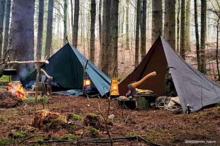 Tenda 3.5x3.5 Prelata Coyote Brown DD Hammocks [1]
