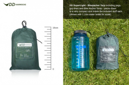 Tenda 3.7m x 2.3m DD Hammocks SuperLight pentru ture cu bicicleta [4]