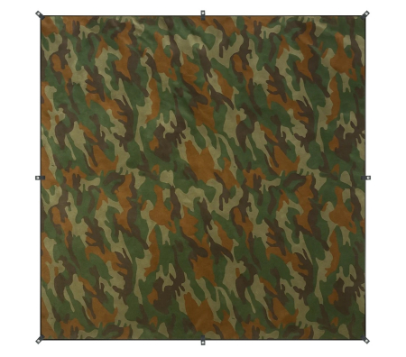 Tenda impermeabila camuflaj Cattara 3 x 3 m [1]