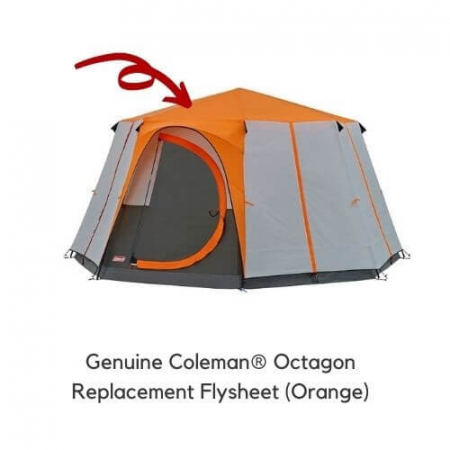 Prelate & tende - Tenda de schimb pentru Cort Coleman Octagon Orange
