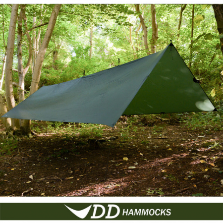 Tenda Superlight Prelata XL olive green DD Hammocks 450 x 290 cm [1]