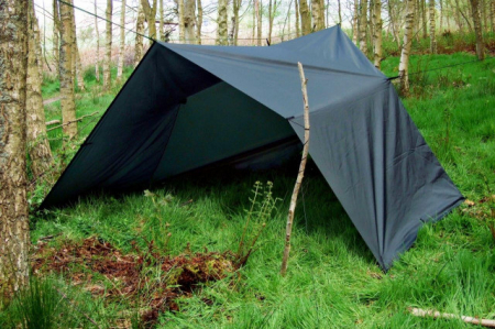 Tenda XL Prelata olive green DD Hammocks 450 x 300 cm [1]