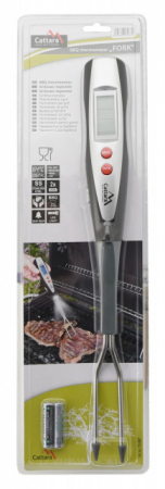 Termometru digital cu furculita si lanterna pentru gratar Cattara [6]