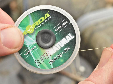 FIR TEXTIL KORDA SUPERNATURAL SOFT VERDE 25LBS/20M [1]