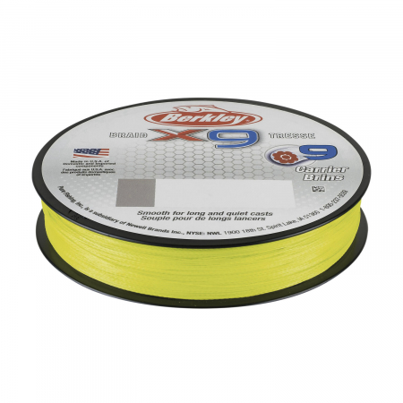 FIR TEXTIL BERKLEY X9 FLURO VERDE 030MM/31KG/150M [1]