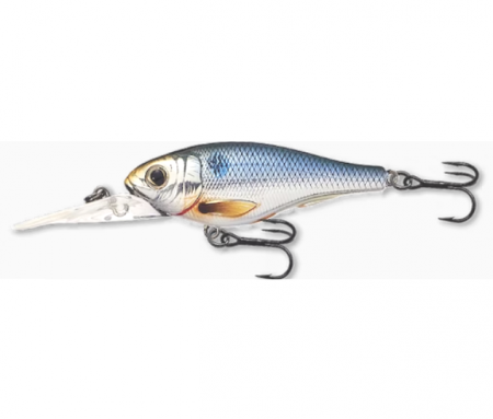 Voblere - VOBLER LIVE TARGET THREADFIN SHAD CRANKBAIT 7,5CM/14G SILVER/BLUE