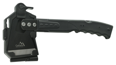 Topor 4 in 1 Cattara, cu fierastrau, fluier, amnar, teaca [4]