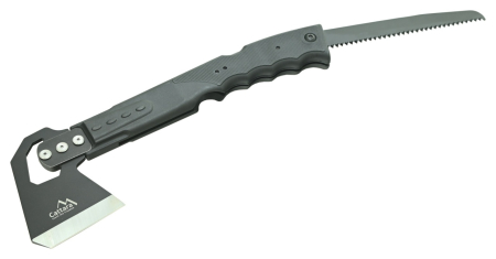 Topor 4 in 1 Cattara, cu fierastrau, fluier, amnar, teaca [1]