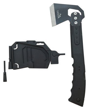 Topor 4 in 1 Cattara, cu fierastrau, fluier, amnar, teaca [5]