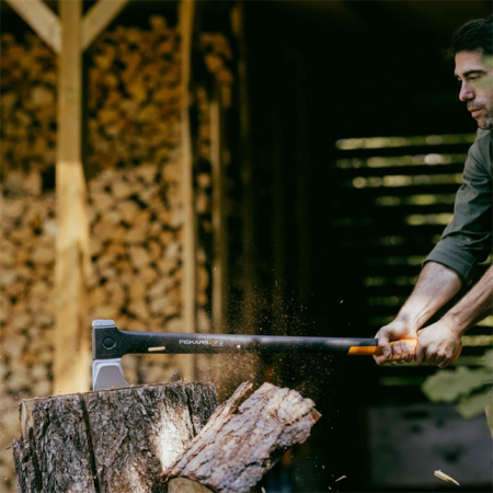 Topor pentru despicat Fiskars X36, lama L [1]