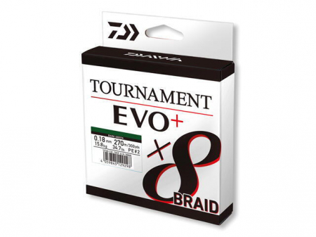 FIR TEXTIL DAIWA TOURNAMENT 8X BRAID EVO+ 018MM/15,8KG/135M [1]