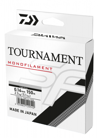 FIR MONOFILAMENT DAIWA TOURNAMENT SF SF 0,23MM/4,5KG/300M GREY [1]