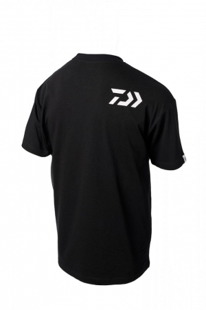 Tricouri - TRICOU DAIWA ANGLER NEGRU/ALB