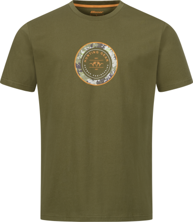 Tricouri vanatoare - Tricou barbati Blaser Argali Ring T26 dark olive